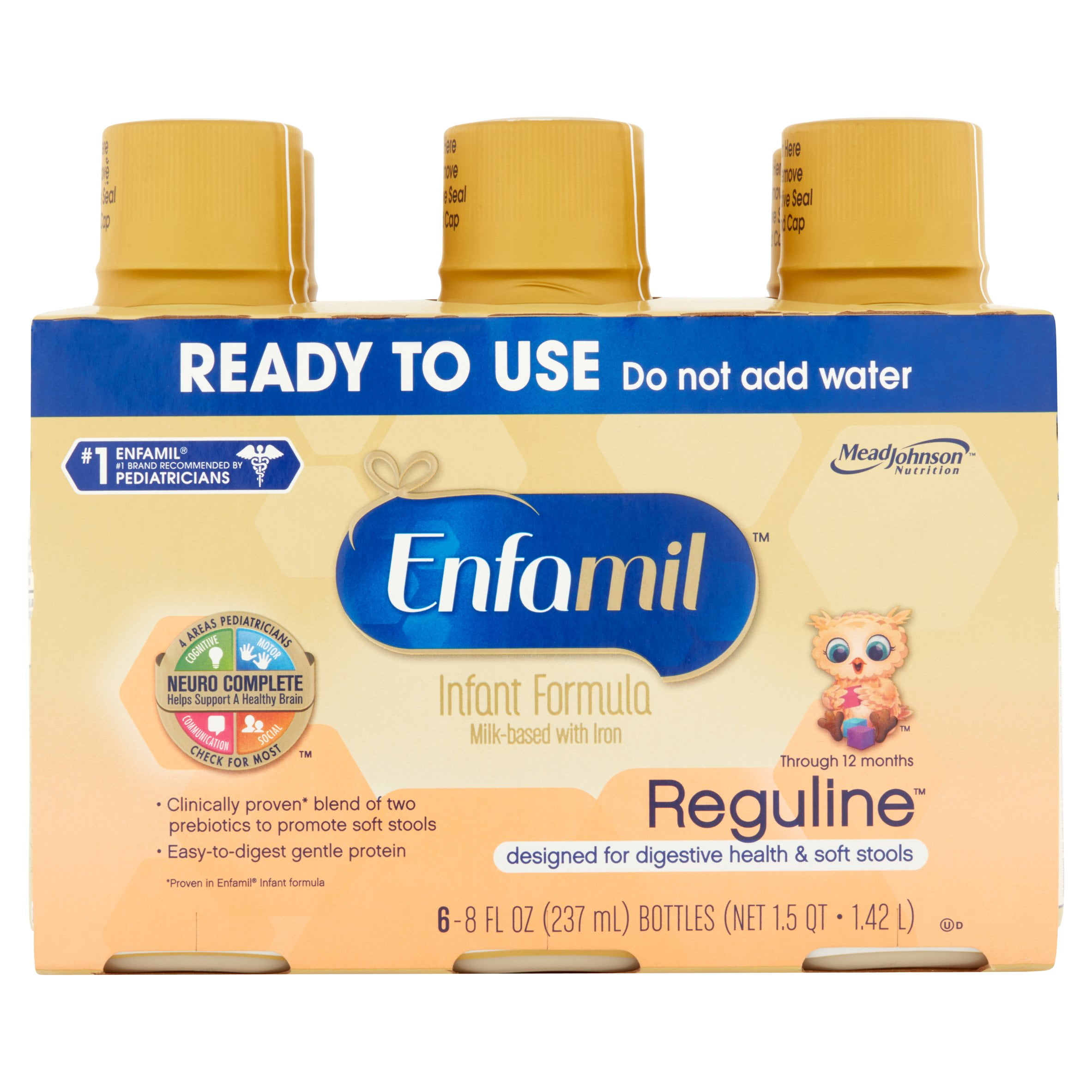 Infant Formula 6-8 fl. oz. Bottles 