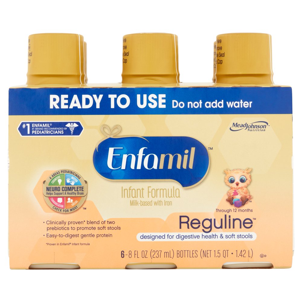 Enfamil? Reguline? Ready to Use Infant Formula 68 fl. oz. Bottles