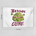thumbnail image 2 of Tapiz de Pared Dazkqbl Beware Ogre 102x152 cm Poliéster, 2 of 9