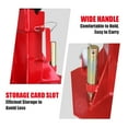 thumbnail image 4 of Big Red 7 Ton Jack Stands Heavy Duty Pin Style Car Jack Stand with Casters Handle,Red,1 Pair,W706R, 4 of 5