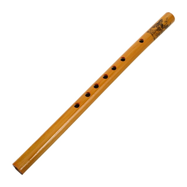KAKOWELY flutes instruments Student Recorder Vertical Flute for Beginners 33cm Bamboo Flute 7 Holes Flute for Music Classes Personal Practice and Performances