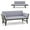 Grey, variant on Costway Outdoor Convertible Sofa Daybed with Adjustable Armrests Removable Cushions White
