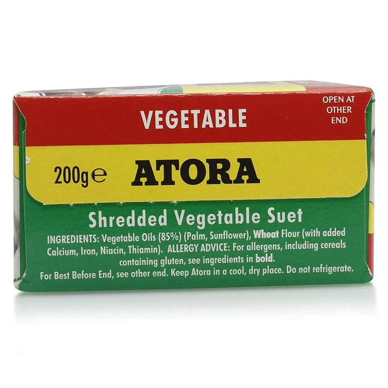 Atora Shredded Vegetable Suet 12 x 240gm 