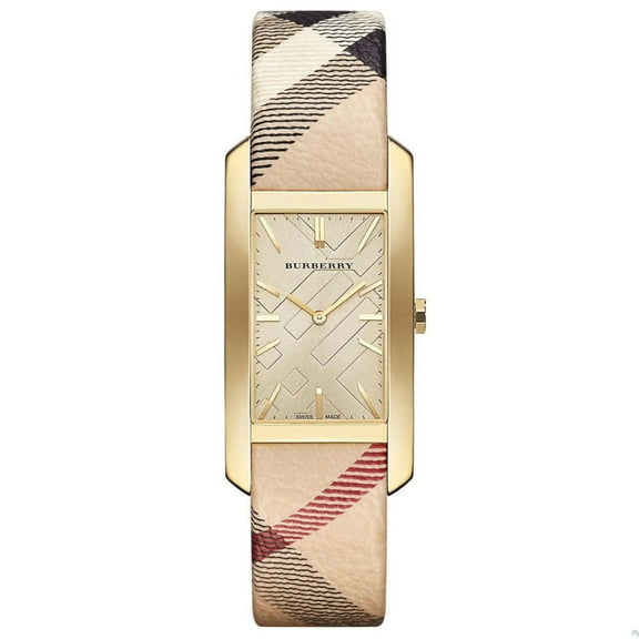 Burberry BU9407 Watch Pioneer Ladies - Gold Dial Stainless Steel Case Quartz Movement