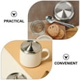 thumbnail image 4 of Stainless Steel Lid Mug Cup Cover Heat Preservation Covers - Lids Travel Coffee 2 Pcs, 4 of 6
