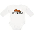 thumbnail image 3 of Inktastic Napping Dis Tew Much Daschund Weiner Dog Brown Boys or Girls Long Sleeve Baby Bodysuit, 3 of 5