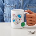 thumbnail image 4 of CafePress - Nursing Tools Heart - 15 oz Ceramic Large White Novelty Mug, 4 of 6