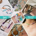 thumbnail image 4 of 3600Pcs Bracelet Making Sets Color Ocean Series Beads To Make Bracelets Letters For Adult Child US, 4 of 9
