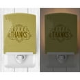 thumbnail image 2 of Caroline's Treasures BB5469CNL Give Thanks Ceramic Night Light, 6x4x3", multicolor, 2 of 2