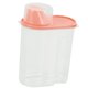 thumbnail image 3 of Caja de almacenamiento de alimentos de plástico de 2,5 l, contenedor hermético con tapas para verter, botellas de almacenamiento de cereales de Almacenamiento y organización del hogar Rosado 2.5L Billuyoard HA002828-06, 3 of 6