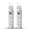 2 Refills Clear, variant on Uberlube Silicone Lube - Gold Travel Kit 15ml Unscented Silicone Lubricant Personal Lubrication - Latex-Safe Sex Lube Liquid for Couples, Flavorless, Anal Lube, Works Underwater - 15ml Gold