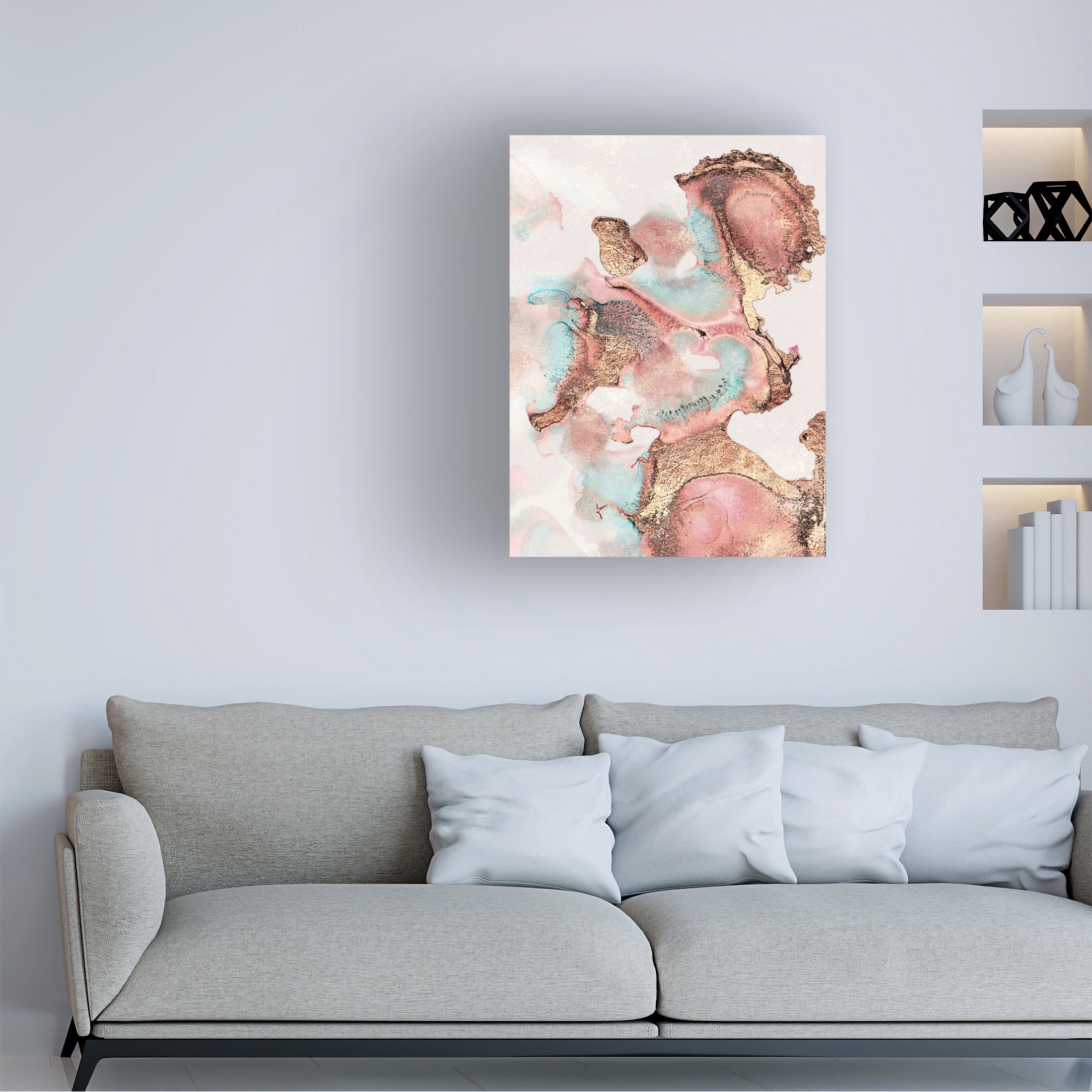 Trademark Fine Art Elisabeth Fredriksson Pretty Ink Canvas Wall Art