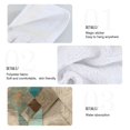 thumbnail image 5 of 2PCS Velcro Hangable Hand Towels Quick-Drying Hanging Kitchen Towels for Kitchen & Bathroom Natural Abstract Shapes, 5 of 7