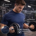 thumbnail image 6 of SOCKS'NBULK 12 Pack Mens Cotton Crew Neck Regular T-Shirts Bulk Short Sleeve Lightweight Tees Mix Colors, Size (Mix Color, Medium), 6 of 8