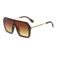 thumbnail image 1 of Oversized Sunglasses For Women Men Classic Trendy Flat Top Sunglasses Protection,leopard, 1 of 5