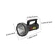 thumbnail image 3 of Linterna de mano LED recargable USB | Luz lateral COB multimodo de alta potencia | Batería de 1200 mAh | Uso doméstico de emergencia al aire libre | Pantalla inteligente de batería | 4 modos, 3 of 8