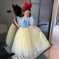 thumbnail image 3 of KAWELL Robe de Princesse pour Filles Déguisement Cosplay pour Tout-Petites Tenue de Cosplay d'Halloween, 3 of 6