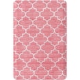 thumbnail image 2 of Unique Loom Comfort Mat Collection - Trellis (2'  x 3' Rectangle Rose Pink/Ivory), 2 of 5