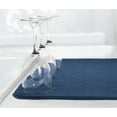 thumbnail image 3 of Kitchen Basics Microfiber Dish Drying Mat, 16"x18", Navy, Ikat, 3 of 5