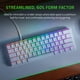 thumbnail image 2 of Teclado para juegos Razer Huntsman Mini 60% lineal óptico blanco, 2 of 6