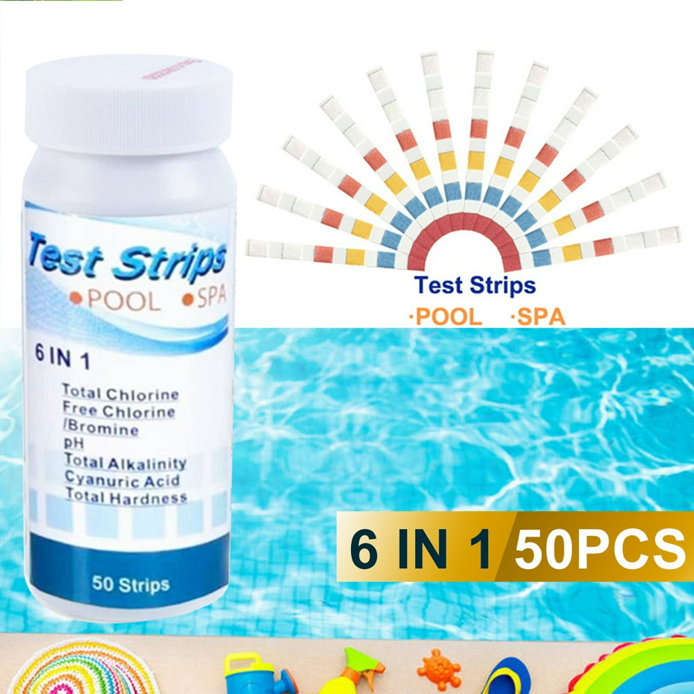 PH Test Water Test Strips, 50pcs Per Pack Universal PH Testing Strips