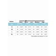 thumbnail image 7 of Women Striped Sweater V Neck Long Sleeve Loose Sweater Knit Pullover Jumper Tops Brown L, 7 of 7
