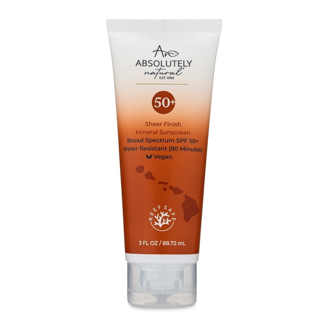 Loción solar mineral Absolutely Natural SPF 50+ 120 ml