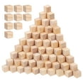 thumbnail image 3 of 500 Uds. Bloques de madera para manualidades, cubos de madera, pequeños bloques de madera, cubos de centímetros, cubos de construcción en blanco, piezas cuadradas de madera, 3 of 7
