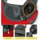 thumbnail image 4 of Mochila Bandolera para Perros y Gatos Pequeños, Transpirable, de Malla, con Asas Ajustables y Acolchadas. Ideal para Viajes., 4 of 7