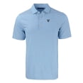thumbnail image 2 of Men's Cutter & Buck  Blue Villanova Wildcats Big & Tall Forge Eco Double Stripe Stretch Recycled Polo, 2 of 3