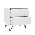 thumbnail image 4 of Set de 2 Buros Nixy Blanco y Negro Kessa Muebles, 4 of 5