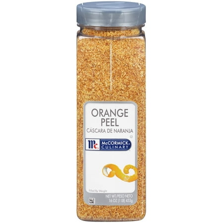 Grated Orange Peel - McCormick Culinary Orange Peel, 16 Oz
