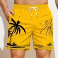 thumbnail image 2 of Pantalones cortos de verano para hombre, Shorts transpirables de gran tamaño, secado rápido, informales, hawaianos, con cordón, 2023 Fivean unisex, 2 of 2