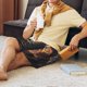 thumbnail image 5 of Balery Classical Style Brown Owl Pantalones cortos de pijama de punto de algodón para hombre con cinturilla y bolsillos-4X-Large, 5 of 6