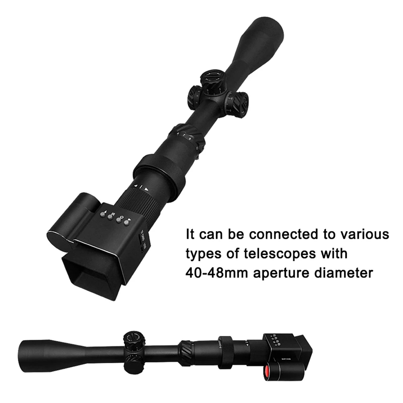 Digital Telescope 1080P Video Camera Infrared Night Vision Device 350m Photo Taking Video Recording for Outdoor Fishing Boating