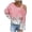 Pink-A, variant on Penkiiy Womens Valentine Day Sweatshirt Off-shoulder Shirt Graphic Long Sleeve Pullover Tops S Black