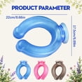 thumbnail image 2 of 360 Wearable Cooling Ring,Ring For Neck Reusable Hot Weather,Ice Neck Ring, Cooling Neck Wrap, Reusable Neck Cooler, 2 of 5