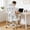 White, variant on Office Chair Ergonomic Desk Chair with Lumbar Support and Headrest, Thick Cushion Mesh Computer Chair with Armrest and Tilt Lock, High Back Home Office Desk Chairs for Men Women