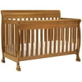 thumbnail image 3 of 4-in-1 Convertible Crib Set with Dresser Mattress and Changing Tray in Chestnut, 3 of 29