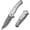 Silver, variant on CIVIVI Voidflare Pocket Folding Knife with 2.92" Damascus Blade C24040-DS1