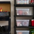 thumbnail image 5 of IRIS 45 Qt Plastic Storage Bins with Lids, Stackable Storage Containers, Totes, 4Pk, 5 of 10
