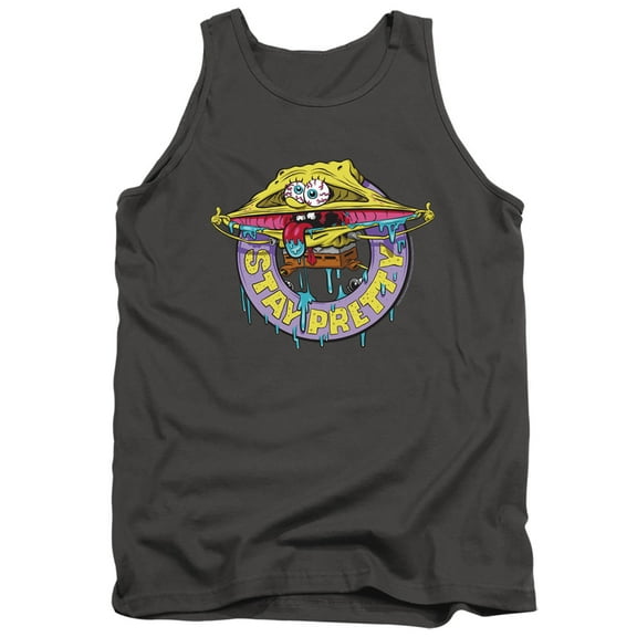 Spongebob Stay Pretty Unisex Adult Tank Top