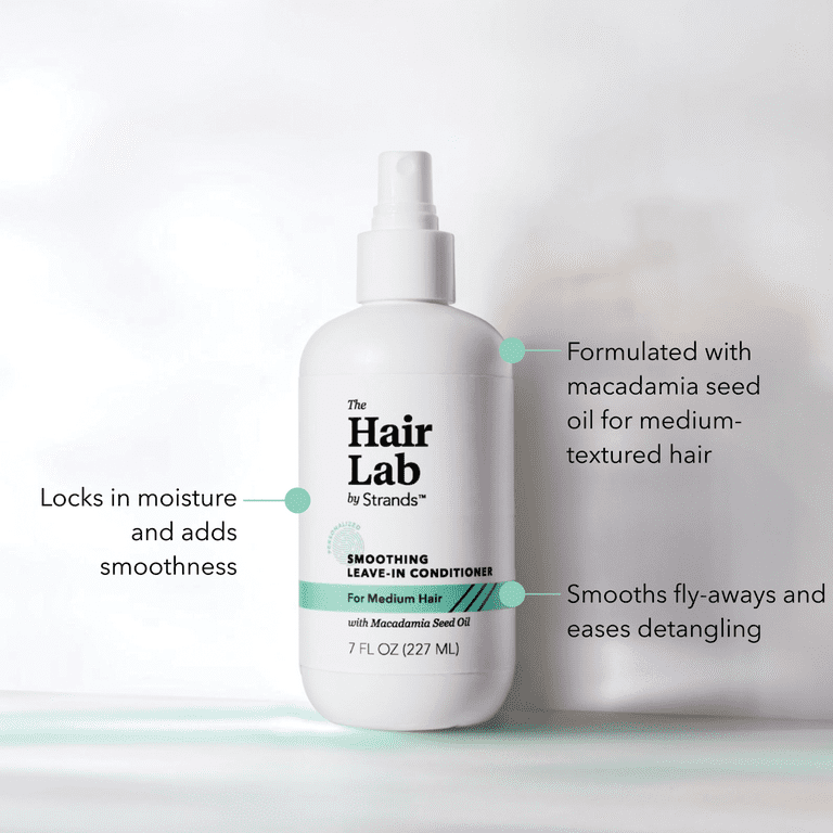 トリートメント HairTheoryLabSerum &Water Treatment The Hair Lab Smoothing Leave-in Conditioner with Macadamia Seed