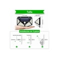 thumbnail image 2 of Lampara Led Solar Recargable Con Sensor De Movimiento Rango Amplio negro Chico, 2 of 6