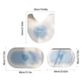 thumbnail image 3 of Suncoda Bathroom Rugs, Soft Memory Foam Bath Mat - Non Slip Absorbent Thick Bath Matt, Rubber Back Shower Rug, Toilet Mats Bath, Mats for Bathroom Floor Toilet, Door Mat Washable, 3 of 7