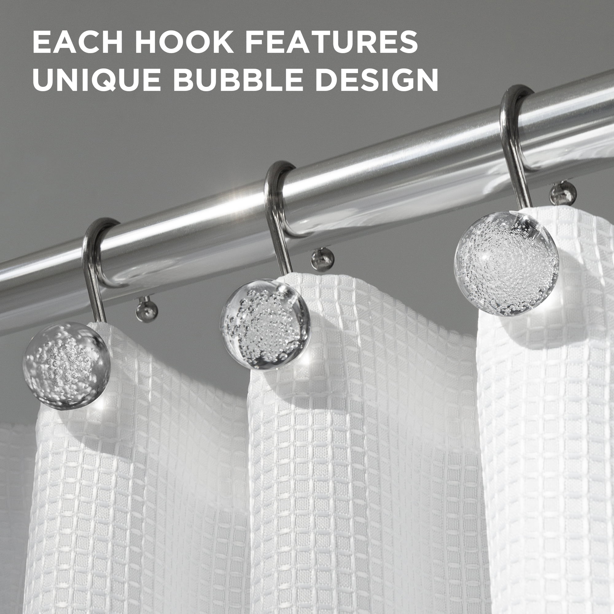 The Genius Way To Use Shower Hooks To Store Your Cleaning Supplies