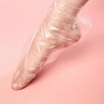 thumbnail image 3 of 200Pcs Clear Plastic Disposable Booties Paraffin Bath Liners for Foot Pedicure Hot Spa Foot Covers Bags, 3 of 5
