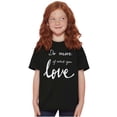 thumbnail image 4 of Cute Do What You Love Career Women's Graphic T Shirt Tees Brisco Brands L, 4 of 5