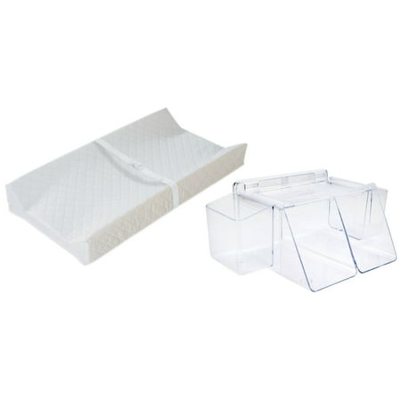 Prince Lionheart Dresser Top Diaper Depot Organizer With Contoured Prince Lionheart Dresser Top Diaper Depot Organizer With Contoured Changing Pad