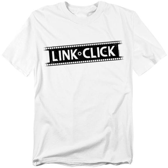 Link Click T-Shirt Photo Film Logo Unisex Graphic Tee for Men & Women